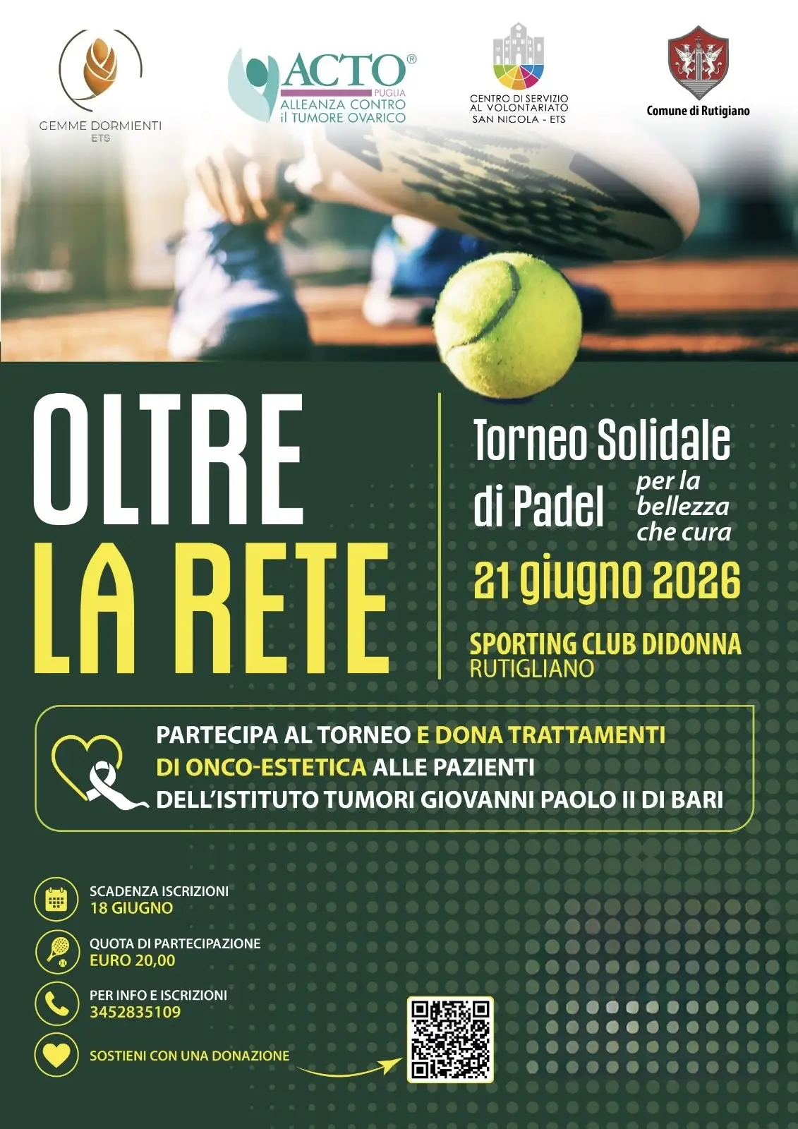 Locandina dell'evento Oltre la Rete che si terrà il 21 giugno 2026